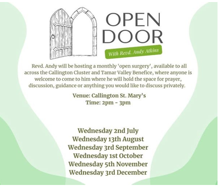 Open Door July - Dec 2025