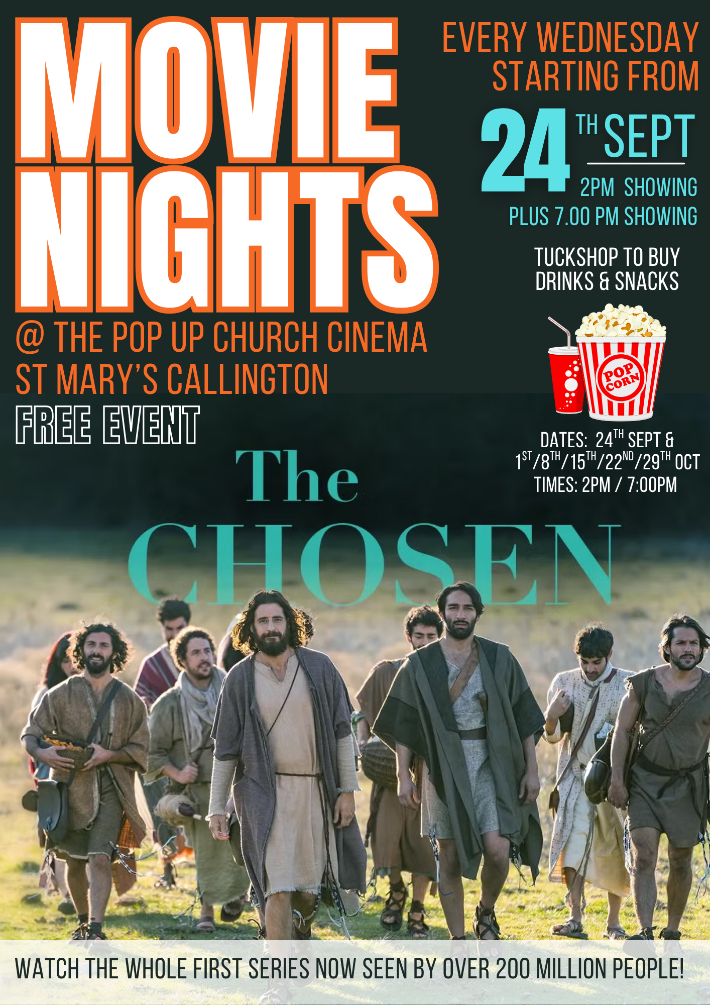 The Chosen Movie Night (A4)