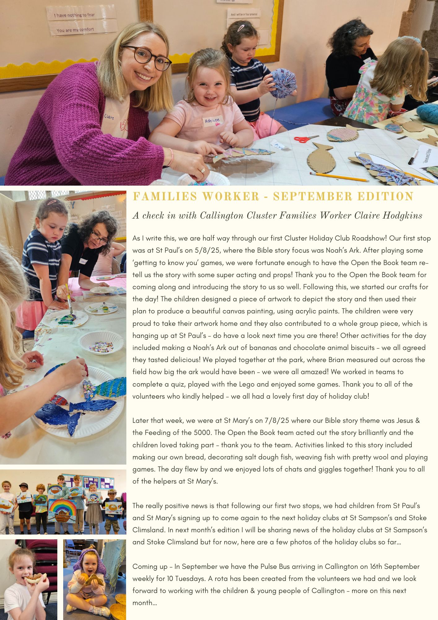 Families Worker Newsletter Sep