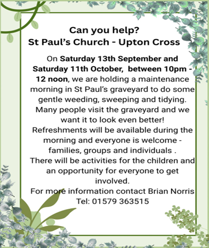 St Paul's Church Yard working 