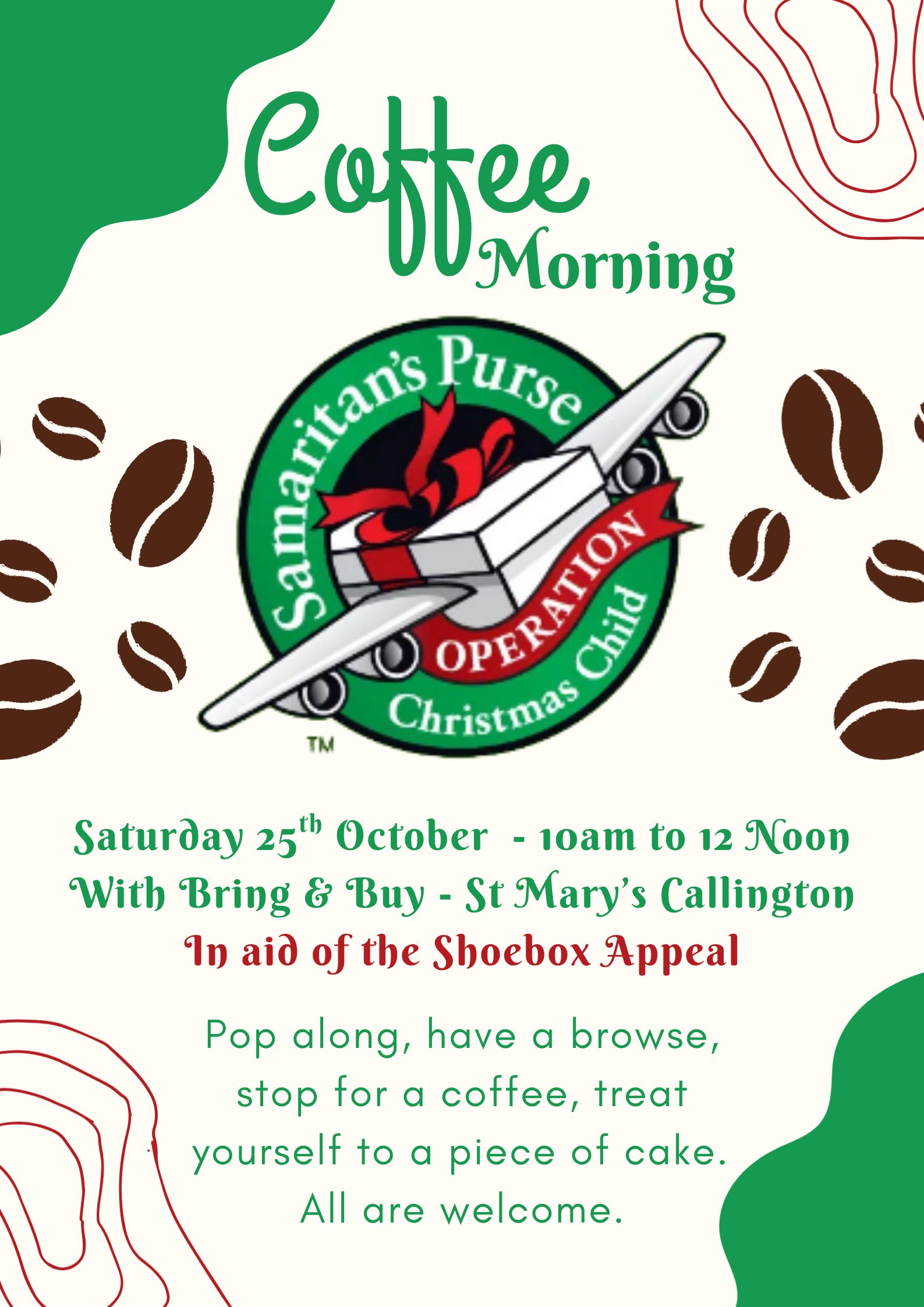Morning coffee Special St Mary