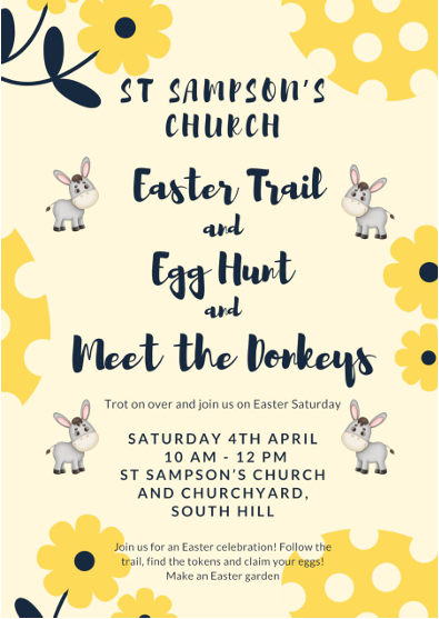 Easter Trail St Sampsons 4 Apr