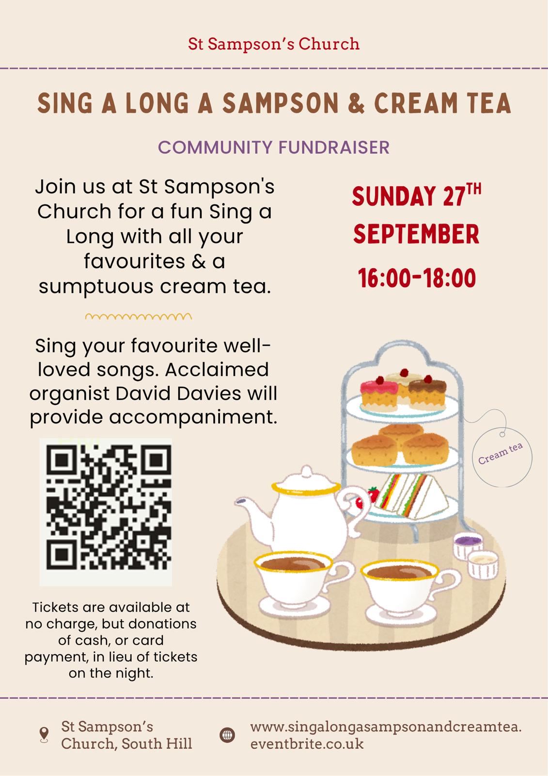 Sing a long 27 Sep 2026