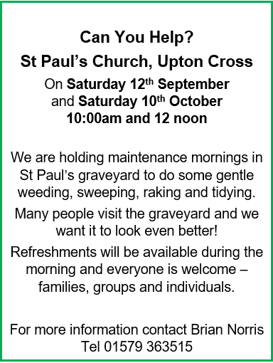 Graveyard Working Party