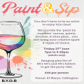 Callington - Sip and Paint Evening